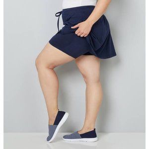 Avenue French Terry Skort Navy 18/20 NWOT